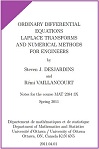 Ordinary Differential Equations Laplace Transforms and Numerical Methods for Engineers by Steven Desjardins, Remi Vaillancourt